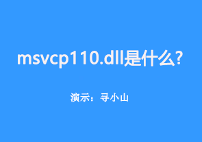 msvcp110.dll是什么文件