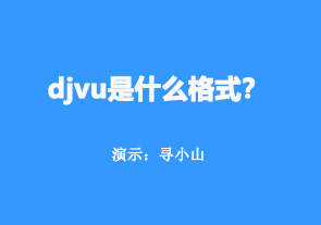 djvu是什么格式
