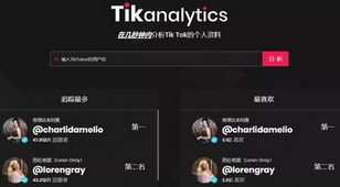 tiktok数据分析工具