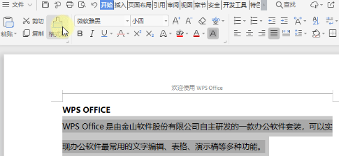 wps格式刷