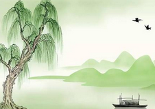 关于柳树的古诗