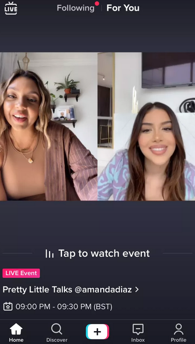 tiktok如何直播