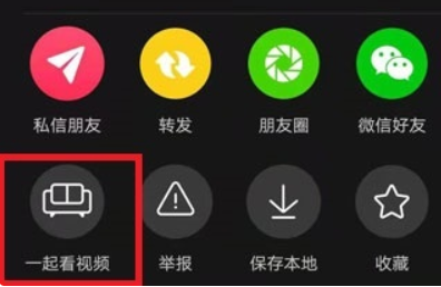 抖音一起看视频