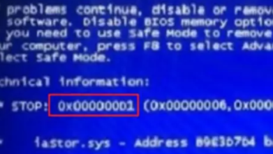 0x000000d1蓝屏代码